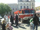 Přehlídka v Uherském Hradišti. Přehlídka v Uherském Hradišti.