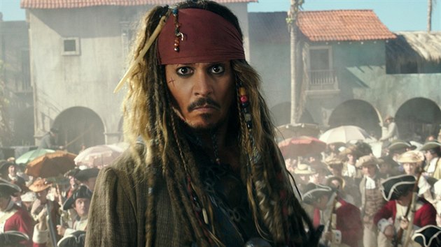 Johnny Depp ve filmu Piráti z Karibiku: Salazarova pomsta.. Johnny Depp ve filmu Piráti z Karibiku: Salazarova pomsta..
