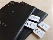 Visačky u modelů Sony Xperia XA1 a XA1 Ultra Visačky u modelů Sony Xperia XA1 a XA1 Ultra