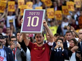 Francesco Totti po svm poslednm zpase.
