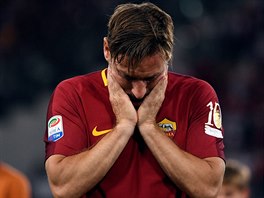 Francesco Totti po svm poslednm zpase.