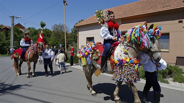 Tradin Jzda krl je zapsan i na seznamu UNESCO. Symbolickou vldu pevzal dvanctilet krl Petr panl. (Vlnov, 28.5.2017)