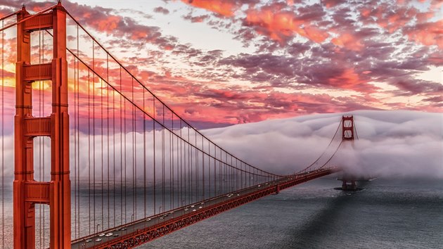 Most Golden Gate stle pat k nejvtm a nejkrsnjm stavbm svho druhu.