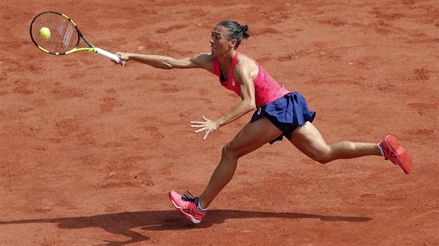 Francesca Schiavoneov returnuje v 1. kole Roland Garros.