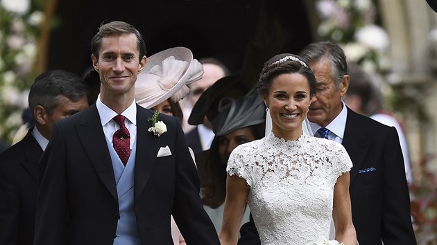 James Matthews a Pippa Middletonov se vzali v Englefieldu v hrabstv Berkshire v kostele svatho Marka 20. kvtna 2017.