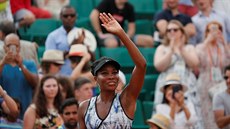 Venus Williamsová zvládla první kolo na Roland Garros.