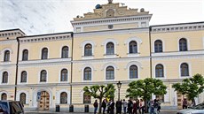 Budova téměř dokončené moderní písecké knihovny. Rozpočet počítá se zhruba 20... Budova téměř dokončené moderní písecké knihovny. Rozpočet počítá se zhruba 20...
