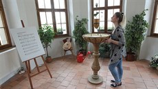 Výstava o pohádce Pyšná princezna v Telči. Výstava o pohádce Pyšná princezna v Telči.