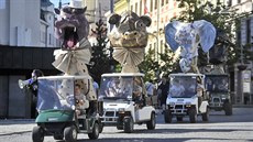 Nejviditelnější část oslav kulatého výročí jihlavské zoologické zahrady se... Nejviditelnější část oslav kulatého výročí jihlavské zoologické zahrady se...