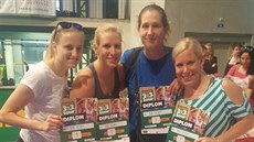 Kristýna Minarovičová, Kateřina Novotná, Tereza Vorlová a Michaela Uhrová... Kristýna Minarovičová, Kateřina Novotná, Tereza Vorlová a Michaela Uhrová...