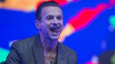 Dave Gahan bhem praského koncertu (24. kvtna 2017).