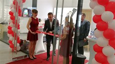 Otevení znakového obchodu Huawei v Praze na Národní tíd