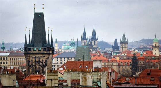 Historické centrum Prahy.