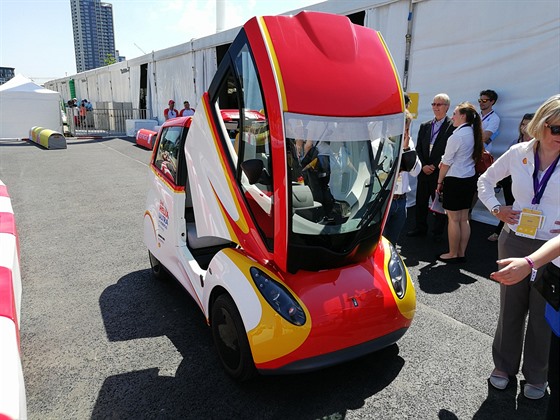 Prototyp Shell Concept Car, na kterém pracoval i Gordon Murray