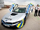 Supersportovní policejní vz BMW i8 (12. kvtna 2017)