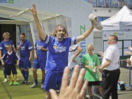 Nejvtí hvzdou exhibiního utkání hvzd ped finálovým zápasem McDonalds Cup...