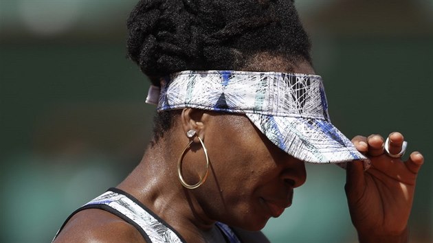 Venus Williamsov ve druhm kole Roland Garros