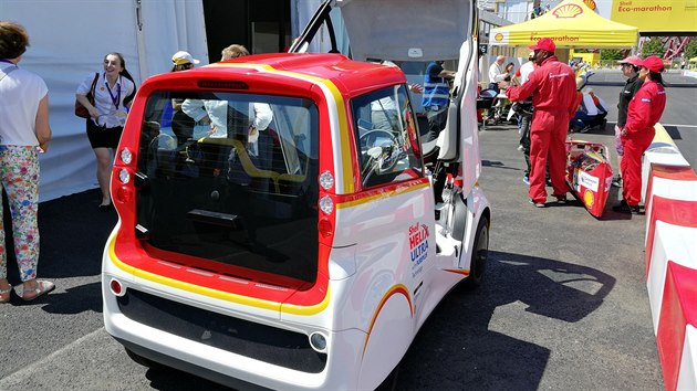 Prototyp Shell Concept Car, na kterm pracoval i Gordon Murray