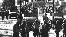 7. ervna 1967 izraeltí vojáci vstupují do Gazy.