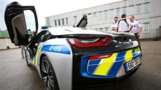 Supersportovní policejní vz BMW i8 (12. kvtna 2017)