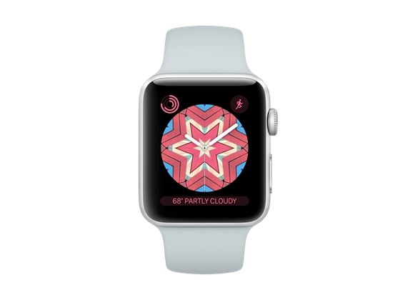 Systém watchOS 4 pro hodinky Apple Watch.