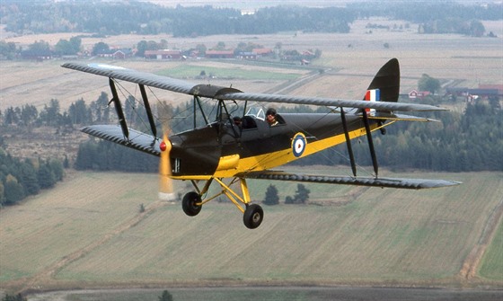 Havilland Tiger Moth  byl legendární britský cviný letoun