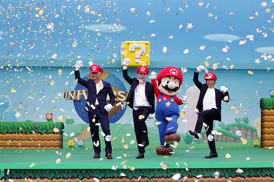 Prezentace zábavního parku Nintendo World