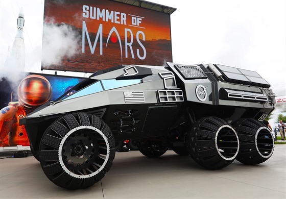 Koncept vozidla pro Mars