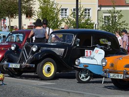 Citroën Traction Avant typ 1, Oldtimer Bohemia Rally 2017