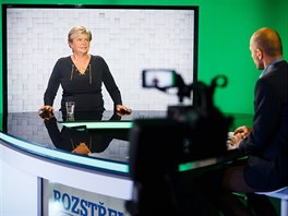 Bval tenistka Hana Mandlkov v diskusnm poadu iDNES.cz Rozstel (9. ervna...