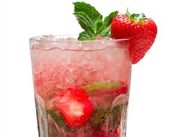 Jahodov mojito