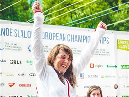 Na evropskm ampiontu ve vodnm slalomu zskala kanoistka Tereza Fierov...