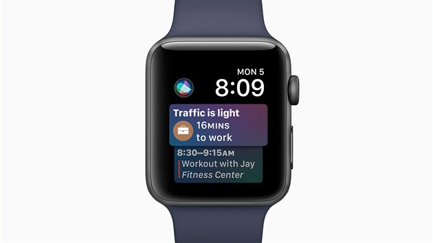 Systm watchOS 4 pro hodinky Apple Watch.