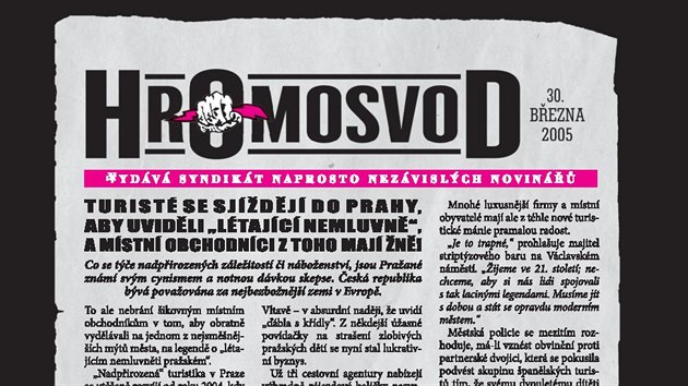 Ukzka z komiksu Truchliv amoret prask