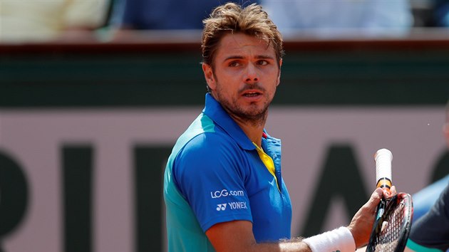 Stan Wawrinka v semifinle French Open.