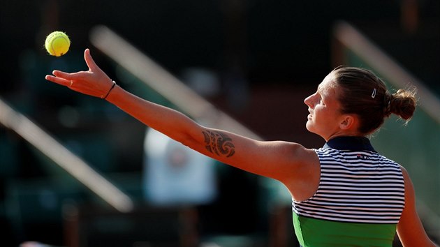 Karolna Plkov podv v semifinle Roland Garros.