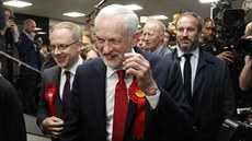 Lídr labourist Jeremy Corbyn (9.6. 2017)