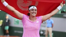 Tenistka Ons Jabeurová je na Roland Garros první arabskou tenistkou ve 3. kole... Tenistka Ons Jabeurová je na Roland Garros první arabskou tenistkou ve 3. kole...