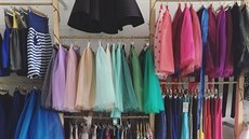 Takto to vypadá v showroomu české značky Akari, která se specializuje na sukně. Takto to vypadá v showroomu české značky Akari, která se specializuje na sukně.