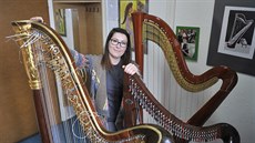 Prvním nástrojem Anny Kolaíkové byl klavír, pak pibyla harfa a také varhany....