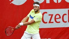 Jiří Veselý na turnaji v Prostějově. Jiří Veselý na turnaji v Prostějově.