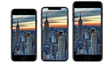iPhone 8 ve společnosti aktuální sedmičkové řady iPhone 8 ve společnosti aktuální sedmičkové řady