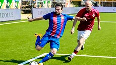 Na brněnském turnaji se o víkendu představili i hráči slavné Barcelony. Na... Na brněnském turnaji se o víkendu představili i hráči slavné Barcelony. Na...