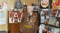 Válečný veterán Iraklij Levanovič Kandareli, který je od roku 1974 čestným... Válečný veterán Iraklij Levanovič Kandareli, který je od roku 1974 čestným...