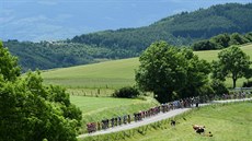 Momentka z etapového závodu Critérium du Dauphiné Momentka z etapového závodu Critérium du Dauphiné