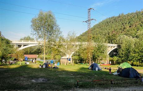 Tboit ve Zvkovci, start naeho vletu