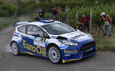 Václav Pech pi Rallye Hustopee