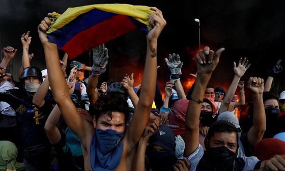 Protivládní protesty ve Venezuele (12. ervna 2017)