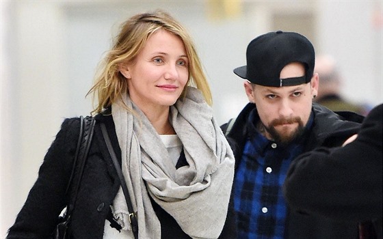 Cameron Diazová a Benji Madden