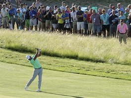 Brooks Koepka ve finlovm kole US Open.